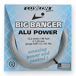 Big Banger Kelist 1.25MM/17 200M/660FT Reel Alu Power Tennis String 