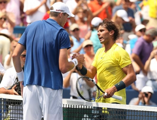 The strategies of Isner-Nadal Cincy final