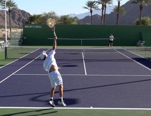 David Nalbandian Serving In Super Slow Motion – Indian Wells 2013 – BNP Paribas Open