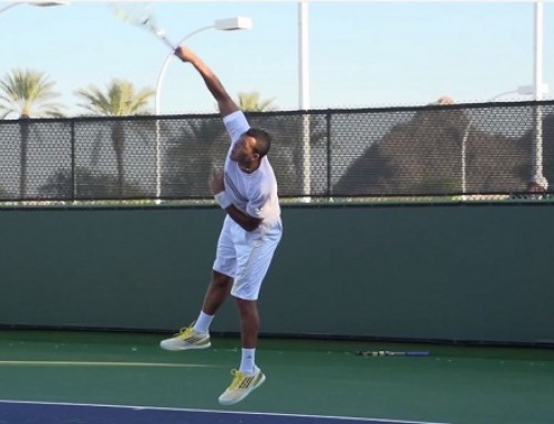 Jo-Wilfried Tsonga Forehand, Backhand and Serve In Super Slow Motion – Indian Wells 2013 – BNP