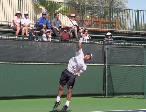 Lleyton Hewitt Serve In Super Slow Motion 2 – Indian Wells 2013 – BNP Paribas Open