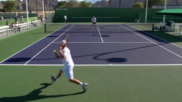 David Nalbandian Forehand And Backhand 2 - Indian Wells 2013 - BNP ...