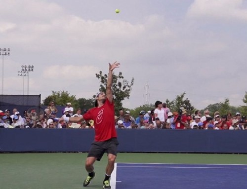 Tommy Haas Serve In Super Slow Motion – 2013 Cincinnati Open