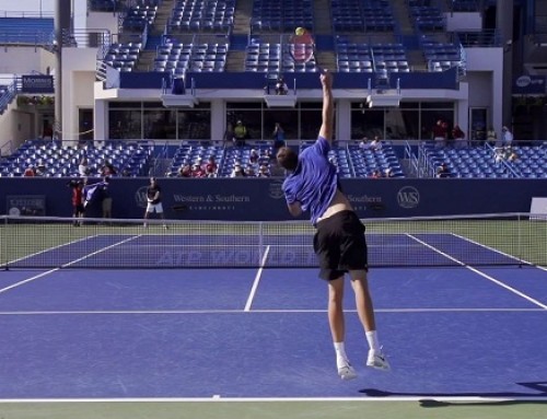 John Isner Serve In Super Slow Motion – 2013 Cincinnati Open