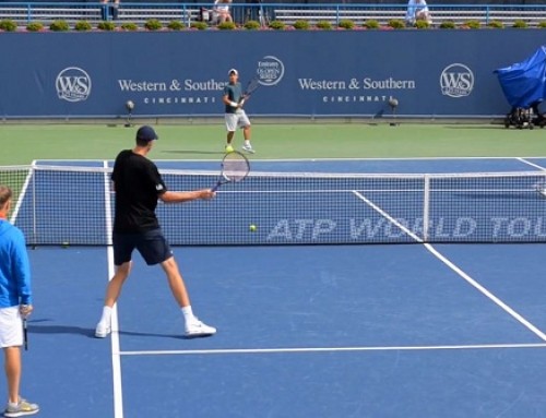 John Isner Volley and Overhead – 2013 Cincinnati Open