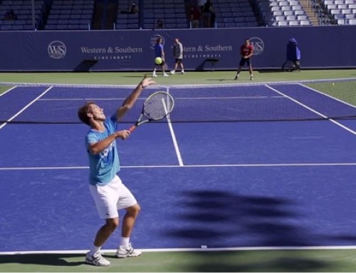 Richard Gasquet Forehand and Serve In Super Slow Motion – 2013 Cincinnati Open