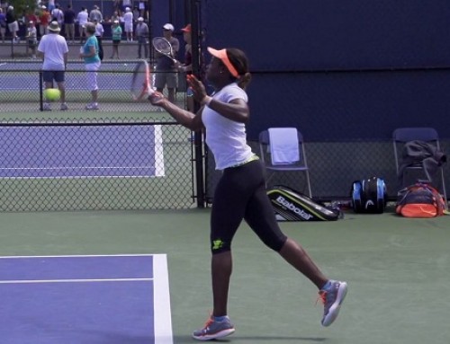 Sloane Stephens Forehand In Super Slow Motion – 2013 Cincinnati Open