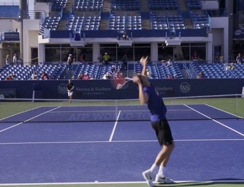 John Isner Forehand, Backhand, Overhead and Serve – 2013 Cincinnati Open