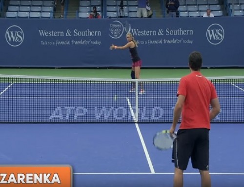 Victoria Azarenka | Forehand and Backhand #1 | Western & Southern Open 2014