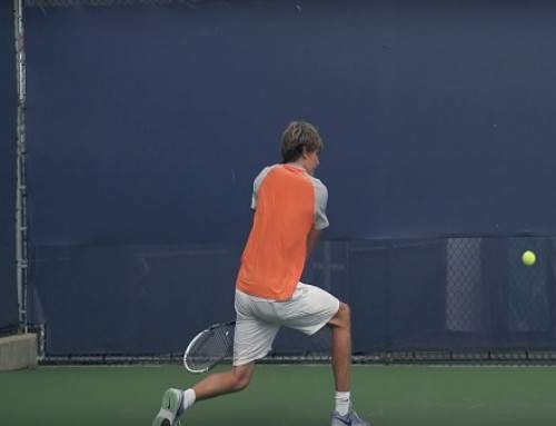 Alexander Zverev in Super Slow Motion | Backhand #1 | Western & Southern Open 2014