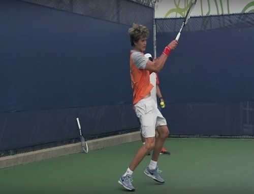 Alexander Zverev in Super Slow Motion | Forehand and Backhand #2 | Western & Southern Open 2014