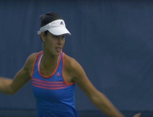 Ana Ivanovic in 4k | Forehand and Backhand #1 | Western & Southern Open 2014