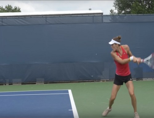 Andrea Petkovic in 4k | Forehand and Backhand #2 | Western & Southern Open 2014