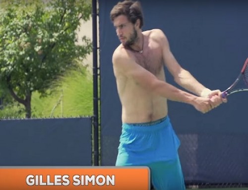 Gilles Simon | Forehand and Backhand #1 | Western & Southern Open 2014