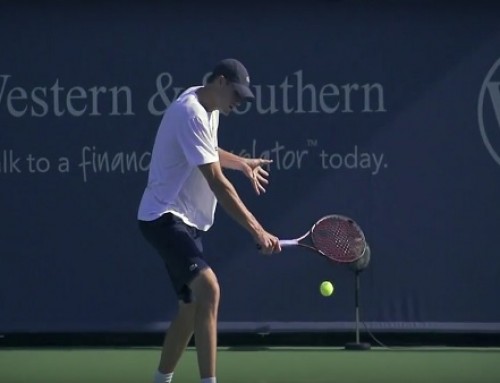 John Isner in Super Slow Motion | Forehand and Backhand and Overhead #1 | Western & Southern Open 20