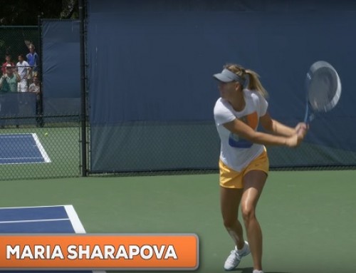 Maria Sharapova in 4k | Forehand and Backhand #1 | Western & Southern Open 2014