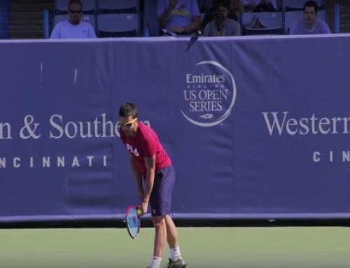 Richard Gasquet and Janko Tipseravic Serve 3 – 2013 Cincinnati Open