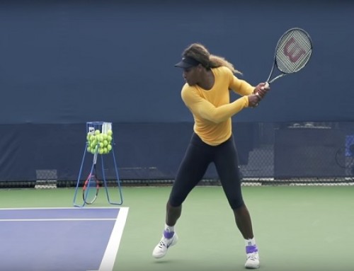 Serena Williams in Super Slow Motion | Forehand and Backhand #2 | Western & Southern Open 2014