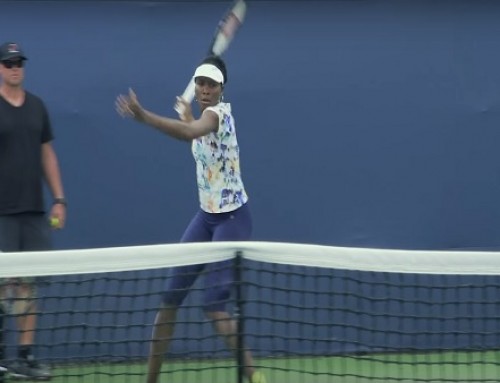 Venus Williams | Forehand, Backhand, and Serve #1 | Western & Southern Open 2014