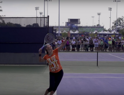 Victoria Azarenka Serve In Super Slow Motion 2 – 2013 Cincinnati Open