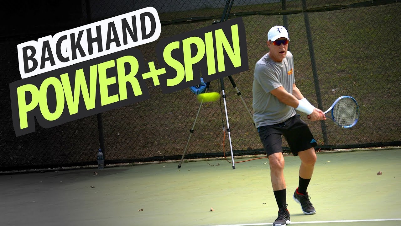 How to tennis backhand