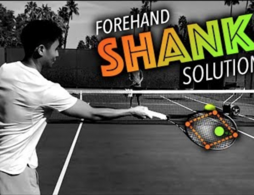 Forehand SHANK Solution (tennis lesson)