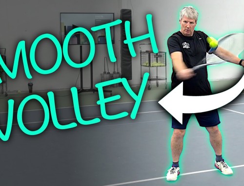 How to Hit a Smooth Backhand Volley (technique lesson)